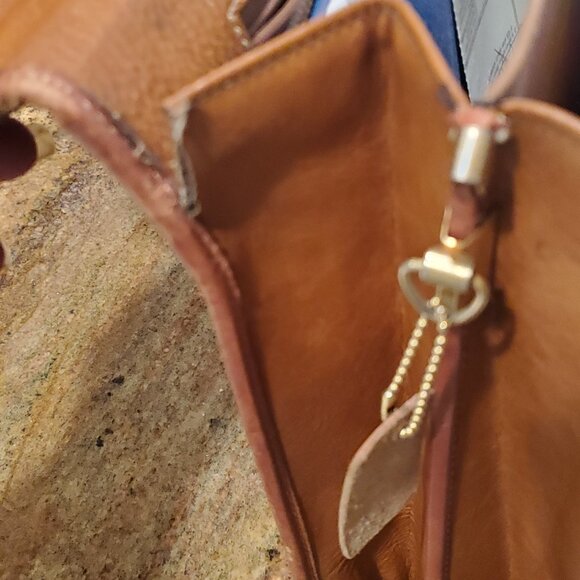 SAINT BORSE LEATHER SATCHEL - Picture 7 of 16